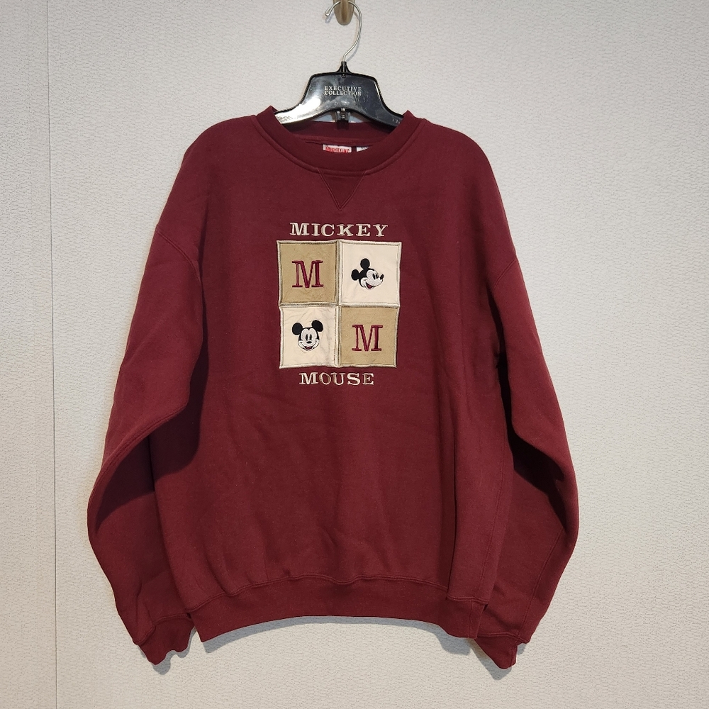 Mickey Inc Mickey Mouse Disney 80s 90s Vintage Crewneck Sweatshirt Size Medium